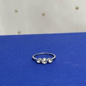 Silver small ring